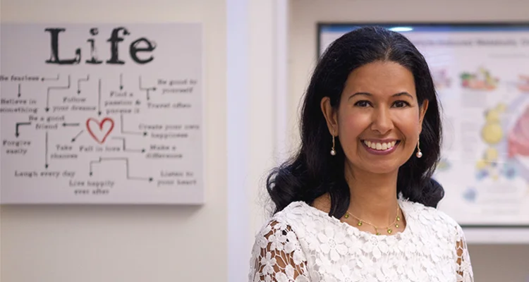 Sarika Arora, MD, founder of Aum Healing Center